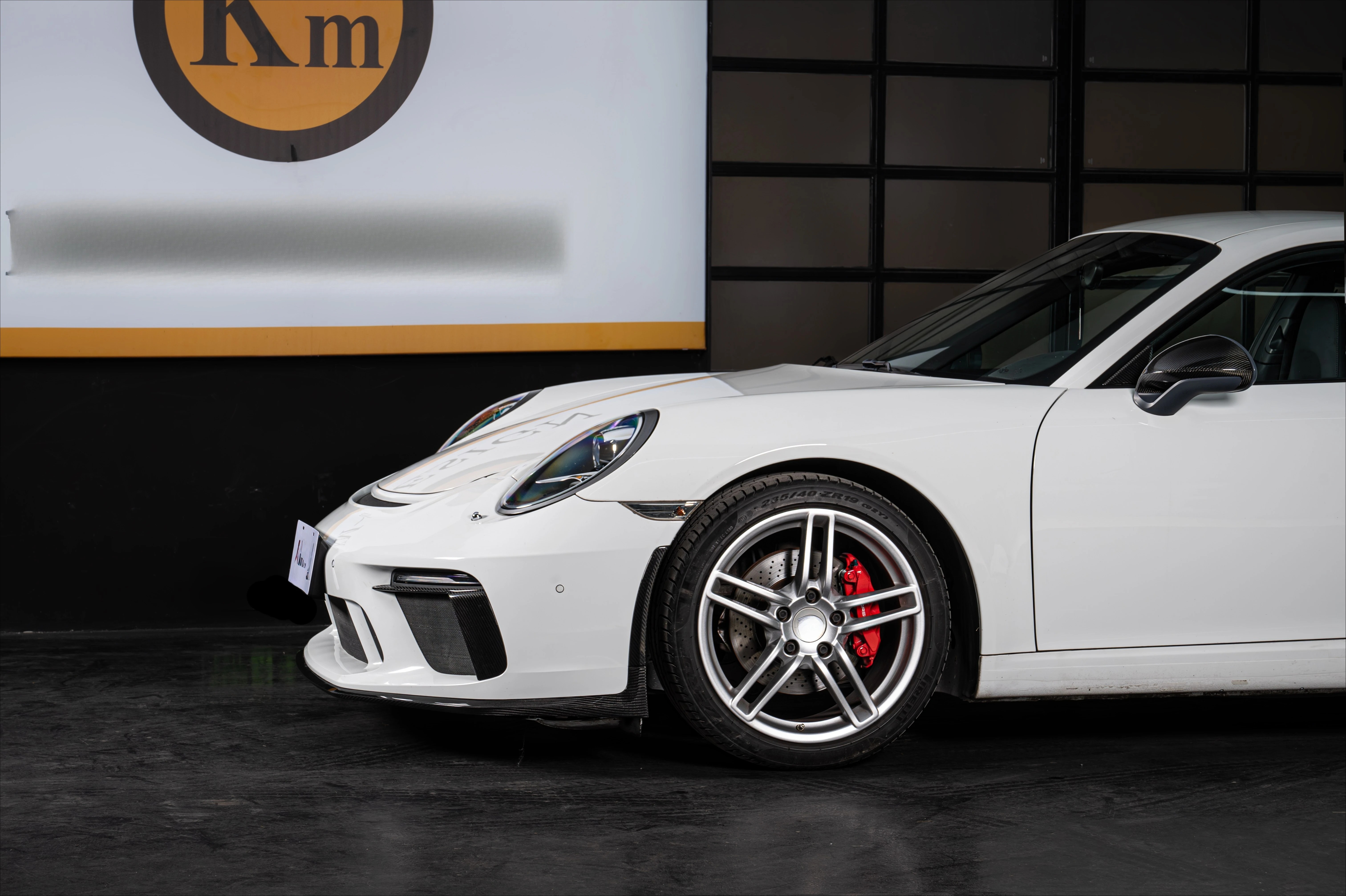 For  911 2012-2016 991.1 Models Modified From Early to Later Versions 2019 GT3 Body Kit with Continuous Light Strip